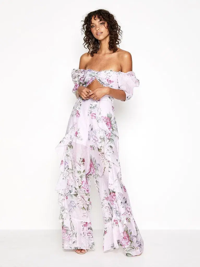 Alice Mcall Secret Garden Pants And Top Set In A Size S/Au 8 for rent on The Volte - main image