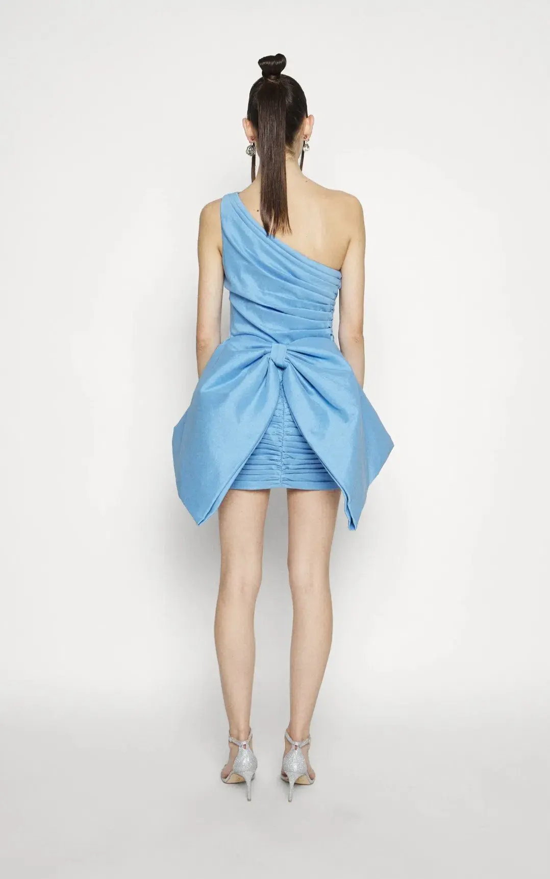 Rachel Gilbert Marco Mini Dress Blue Size 3/AU12 for rent on The Volte - main image