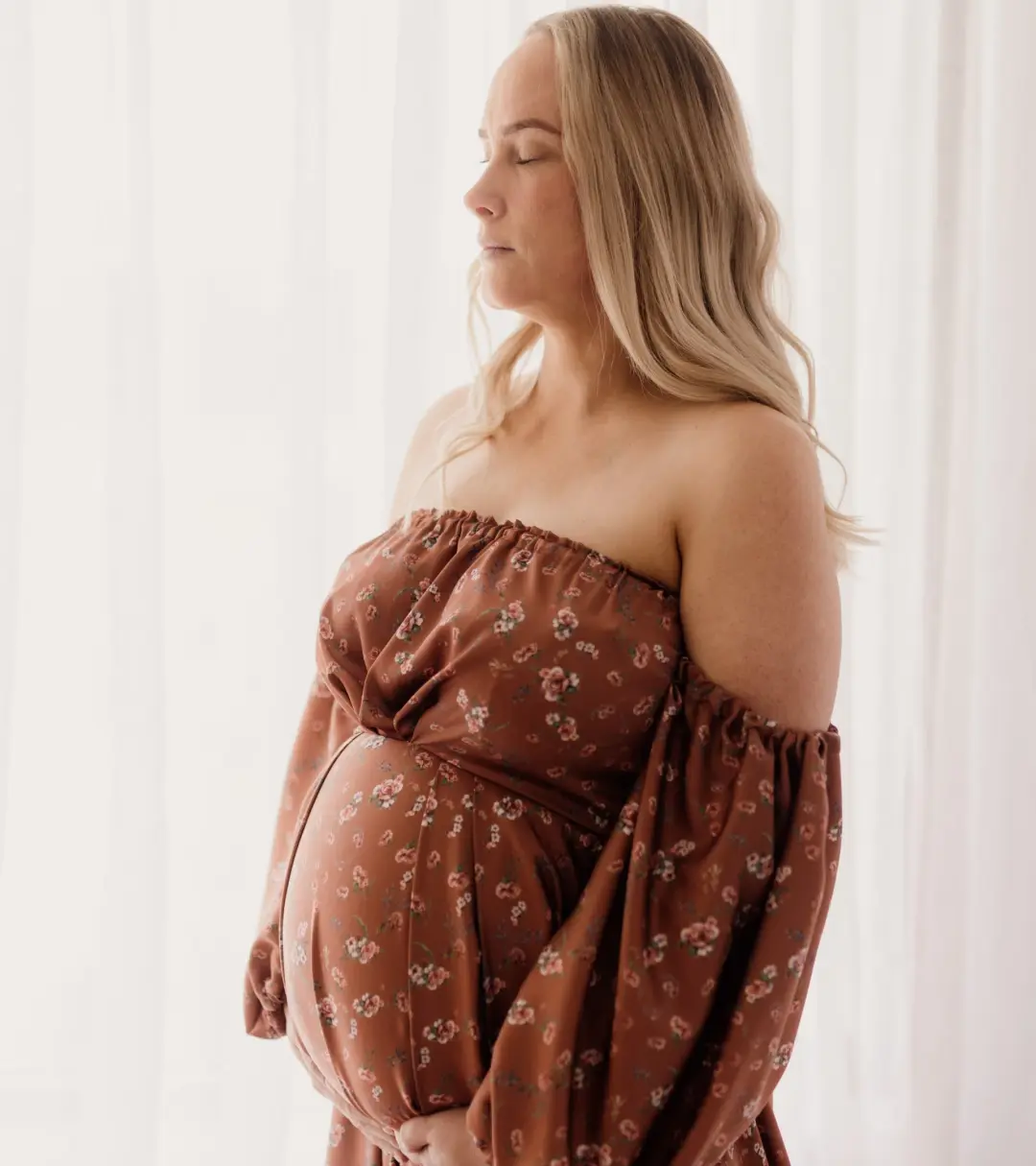 We Are Reclamation Autumn Meadow Satin Gown Floral One Size for rent on The Volte - main image