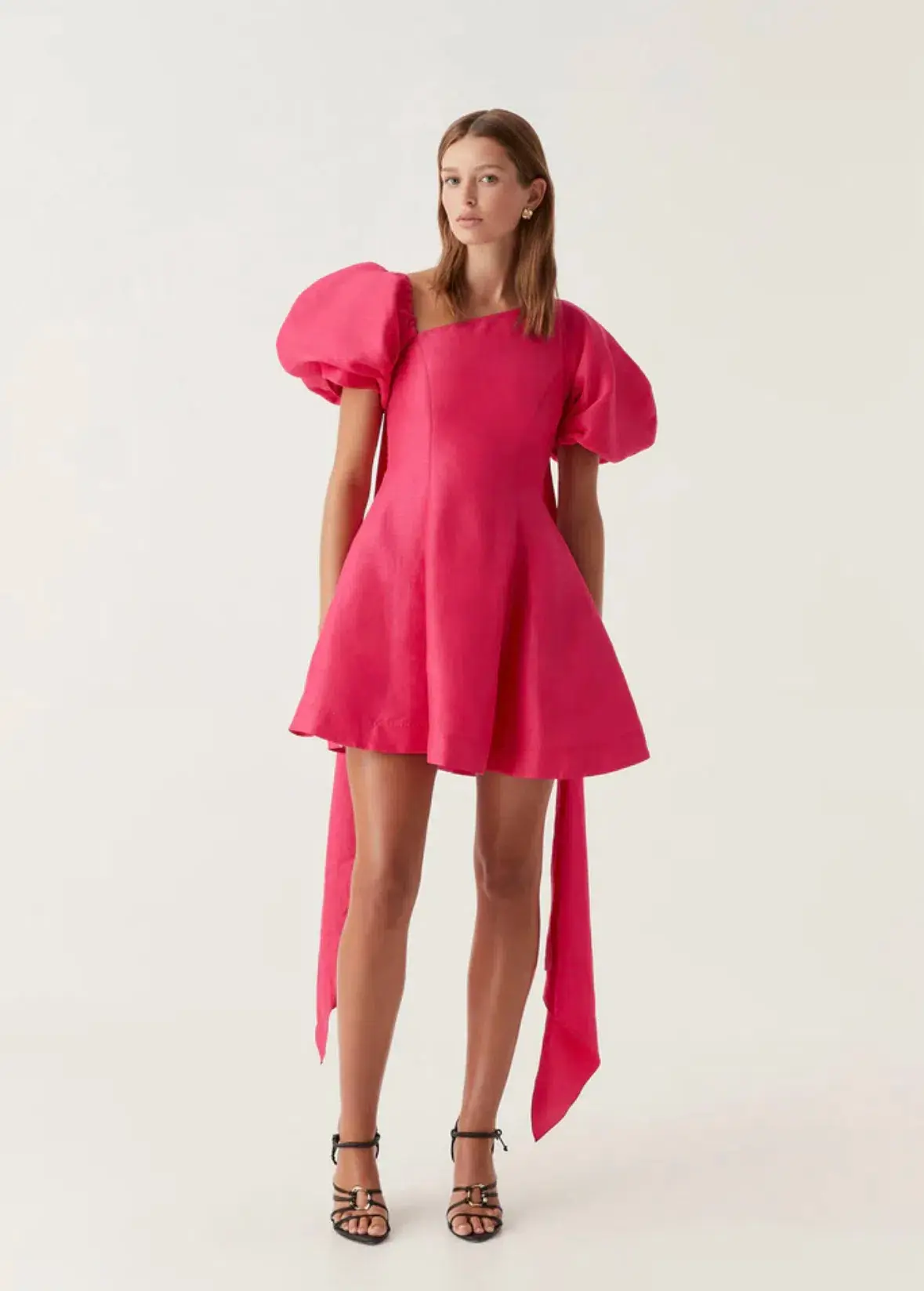 Aje Arista Tulip Sleeve Mini Dress Size 12  - Image 1