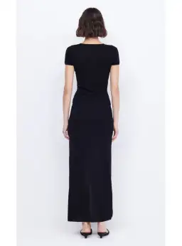 Bec & Bridge Caspian Knit Maxi Skirt Black Size AU 6 for rent on The Volte - image 3