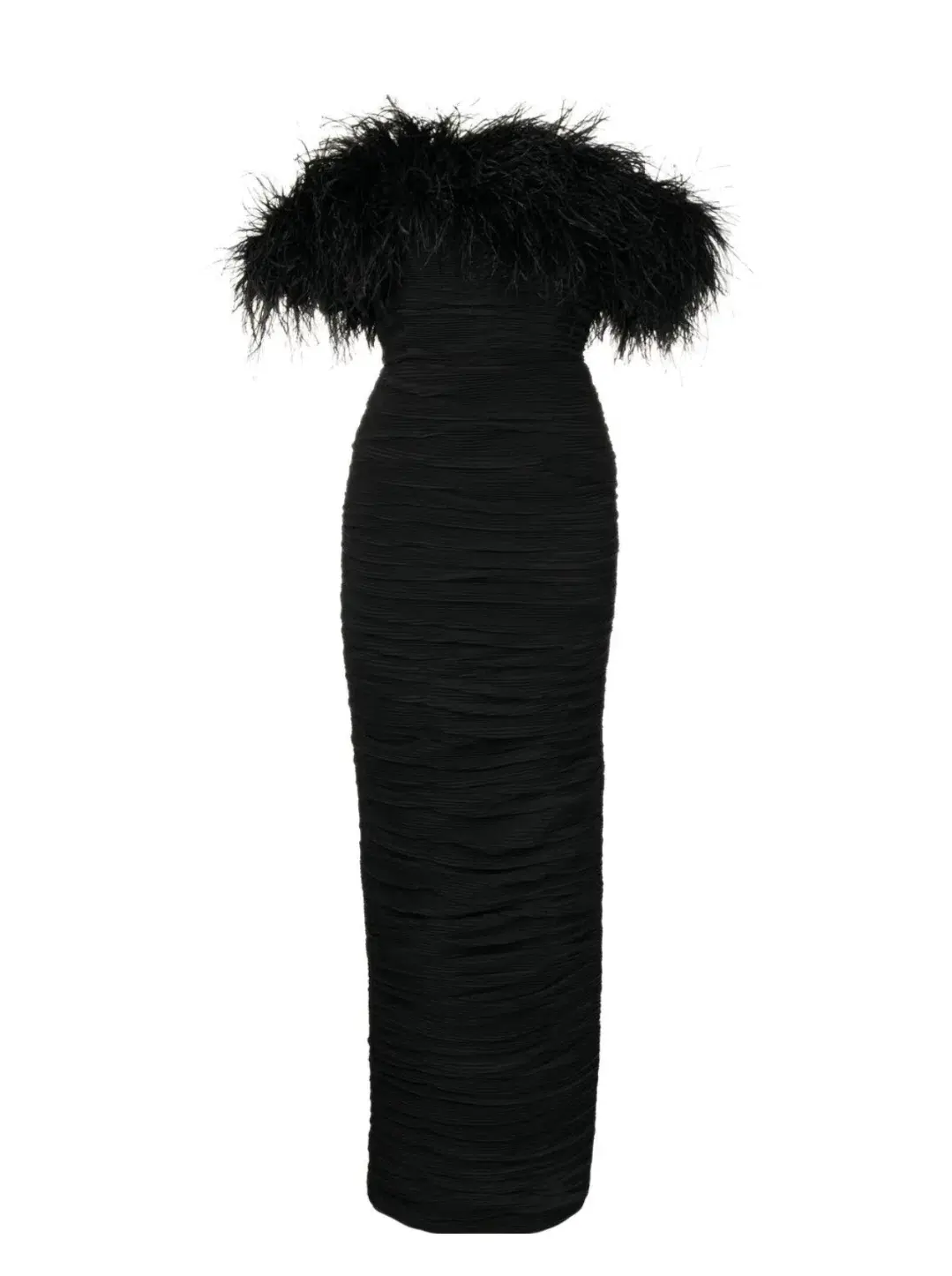 Rachel Gilbert Zion Gown Black Size 5/AU 16 for rent on The Volte - main image