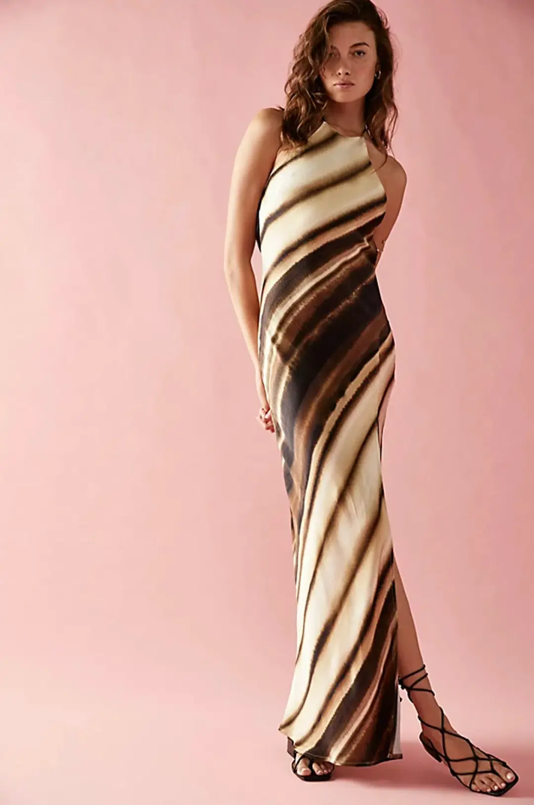 Bec & Bridge Watercolour Maxi Dress Print Size 8 for rent on The Volte - main image