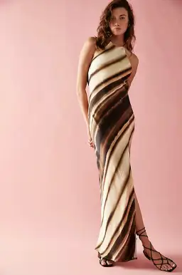 Bec & Bridge Watercolour Maxi Dress Print Size 8 for rent on The Volte - image 4