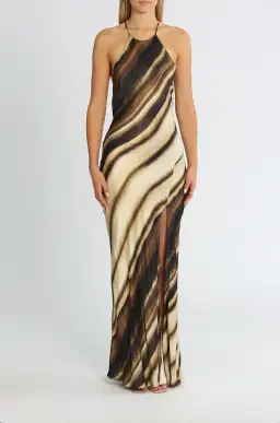 Bec & Bridge Watercolour Maxi Dress Print Size 8 for rent on The Volte - image 1