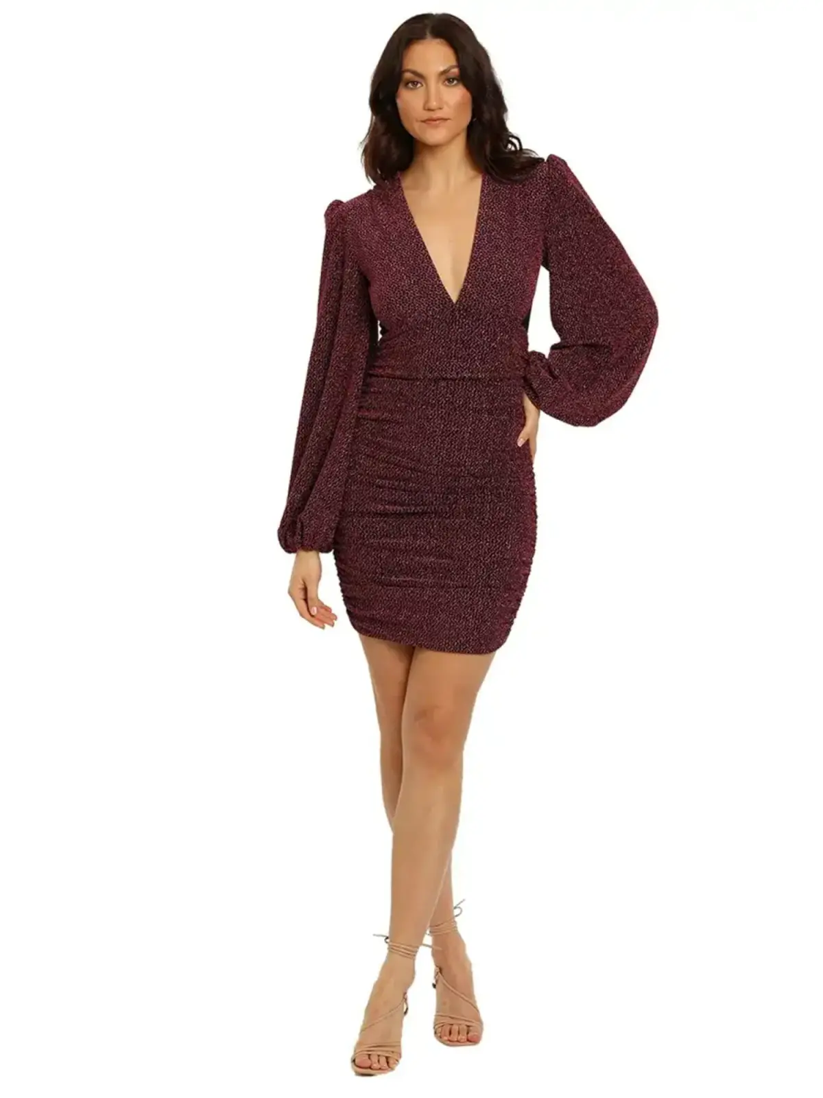 Rebecca Vallance Bam Bam Mini Dress in Multi Size AU 12 - Image 1