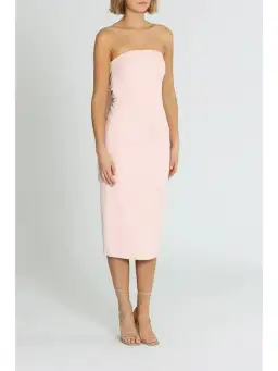 Rebecca Vallance Harlow Dress Pink Size AU 8