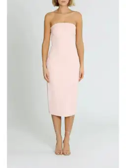 Rebecca Vallance Harlow Dress Pink Size AU 8