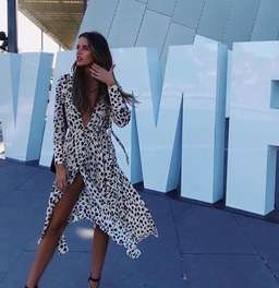 Manning Cartell Cheetah Dress for rent on The Volte - image 1