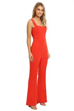 Rebecca Vallance Lamour Jumpsuit in Red Size 10 for rent on The Volte - image 2