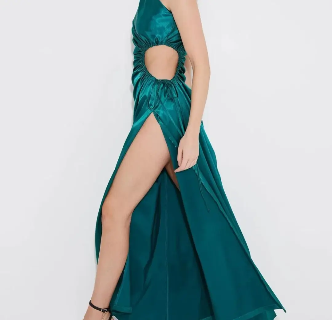 Sonya Moda Alia Dress Emerald Green Size 6 for rent on The Volte - main image