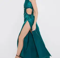Sonya Moda Alia Dress Emerald Green Size 6 for rent on The Volte - image 3
