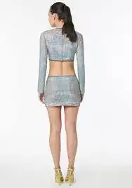 Manning Cartell Platinum Queen Mini Skirt Size 8 for rent on The Volte - image 2