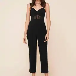Sheike Drama Queen Black Jumpsuit Black Size 8 for rent on The Volte - image 3