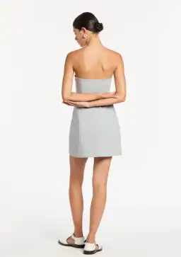 Sir The Label Sandrine Mini Dress Ice Blue Size 10 for rent on The Volte - image 3