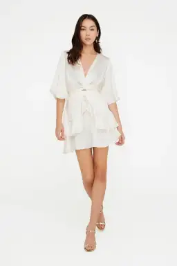 Sheike First Kiss Dress Ivory Size 14