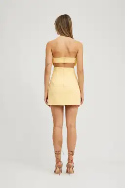 Tojha Lia Dress Lemon Size 8 for rent on The Volte - image 5