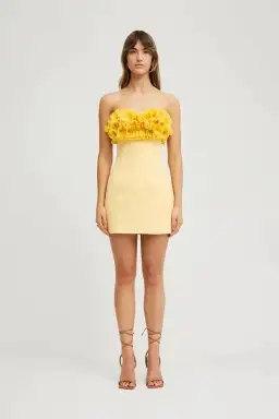Tojha Lia Dress Lemon Size 8 for rent on The Volte - image 2