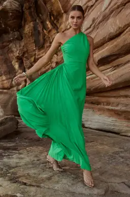 Sonya Azalea Gown Barcelona Green Size 10 for rent on The Volte - image 2