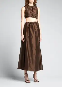 Sir the Label Anje Dress Brown Size 1 / Au 8 for rent on The Volte - image 3