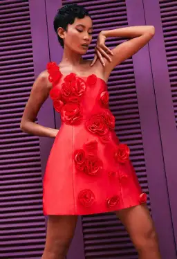 Eliya The Label Amara Mini Dress Red Size L / AU 12 for rent on The Volte - image 4