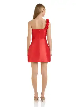 Eliya The Label Amara Mini Dress Red Size L / AU 12 for rent on The Volte - image 3