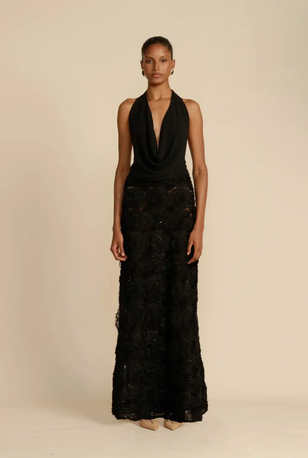 Arcina Ori Adriana Dress in Black Size AU 8 for rent on The Volte - main image