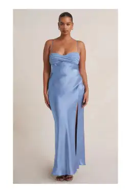 Bec and Bridge Julieta Maxi Dress Periwinkle Blue Size 8
