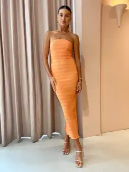 Lidee Aurore Gown in Sunset Size 14 for rent on The Volte - image 2