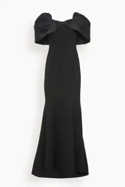 Rachel Gilbert Viola Gown Black Size 12 for rent on The Volte - image 4