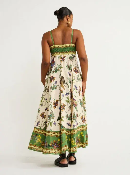 Alemais Birdie Sundress In Multi Size 12 - Image 3