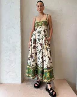 Alemais Birdie Sundress In Multi Size 12