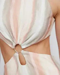 Significant Other Jessica Maxi Dress Watercolour Stripe Size 6 for rent on The Volte - image 5