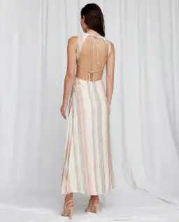 Significant Other Jessica Maxi Dress Watercolour Stripe Size 6 for rent on The Volte - image 3