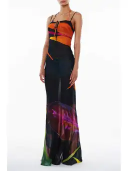 Rat & Boa Calypso Dress Bird of Paradise Print Size Small / AU 8 for rent on The Volte - image 4