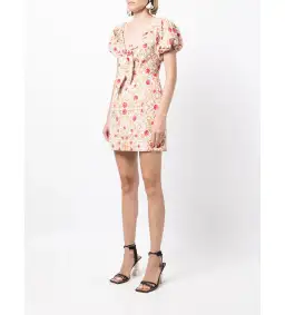 Rebecca Vallance Catania O/S Mini Dress Floral Size 10 for rent on The Volte - image 1
