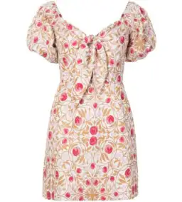 Rebecca Vallance Catania O/S Mini Dress Floral Size 10 for rent on The Volte - image 2