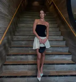 Arcina Ori Celine Mini Dress Multi Size XL / AU 14 for rent on The Volte - image 1