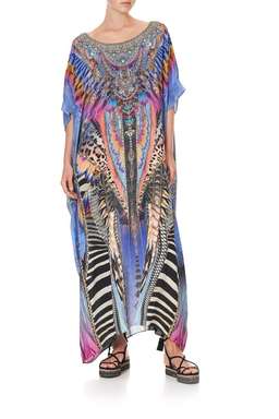 Camilla 'Love On The Wing' Round Neck Kaftan