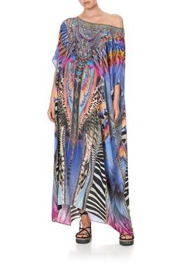 Camilla 'Love On The Wing' Round Neck Kaftan