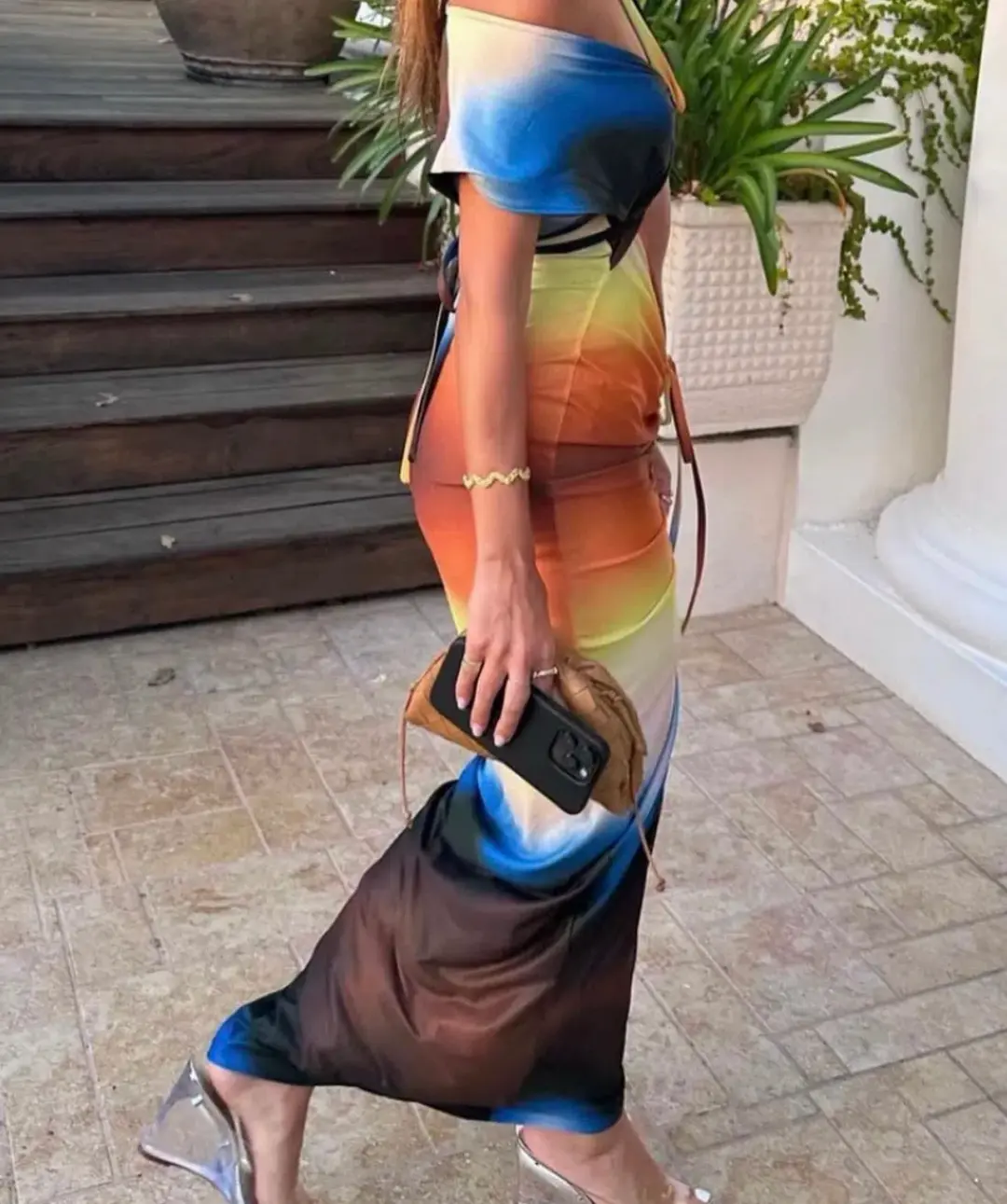 Pfeiffer Lexington Dress Earth Size M/Au 10 for rent on The Volte - main image