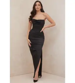 House of Cb Adrienne Dress Black Size 10