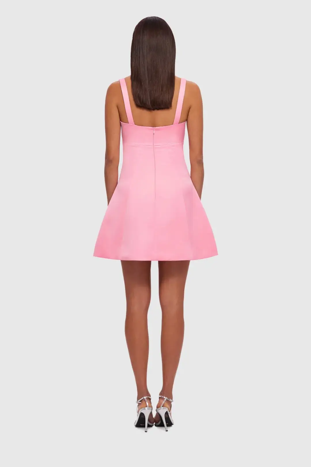 Leo Lin Jacinta Mini Dress Bubblegum Size 8 for rent on The Volte - main image
