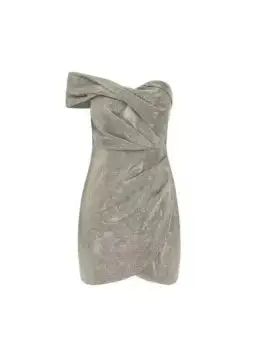 Sheike Cosmic Dress Silver Size 8 for rent on The Volte - image 2