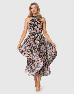 Pilgrim Rheta Maxi Dress Floral Size 8