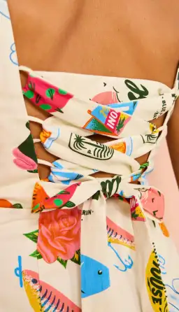 Alemais Samaki Mini Dress Multi Size 12 for rent on The Volte - image 2