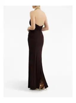 Rebecca Vallance Phoenix Gown Chocolate Size 8 for rent on The Volte - image 3