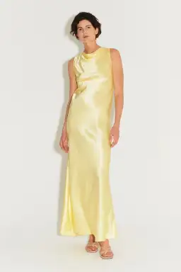 Hansen and Gretel Emmery Dress Lemon Size XS / AU 6 for rent on The Volte - image 7