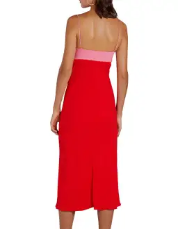 By Johnny Zinnia Slip Midi Dress Multi Size 6 for rent on The Volte - image 2