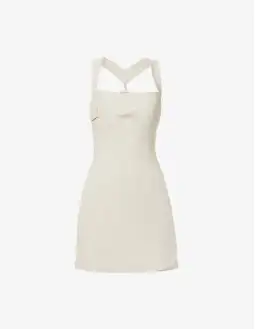 Rachel Gilbert Blaise Mini Dress Stone Size 4/AU 14 for rent on The Volte - image 4